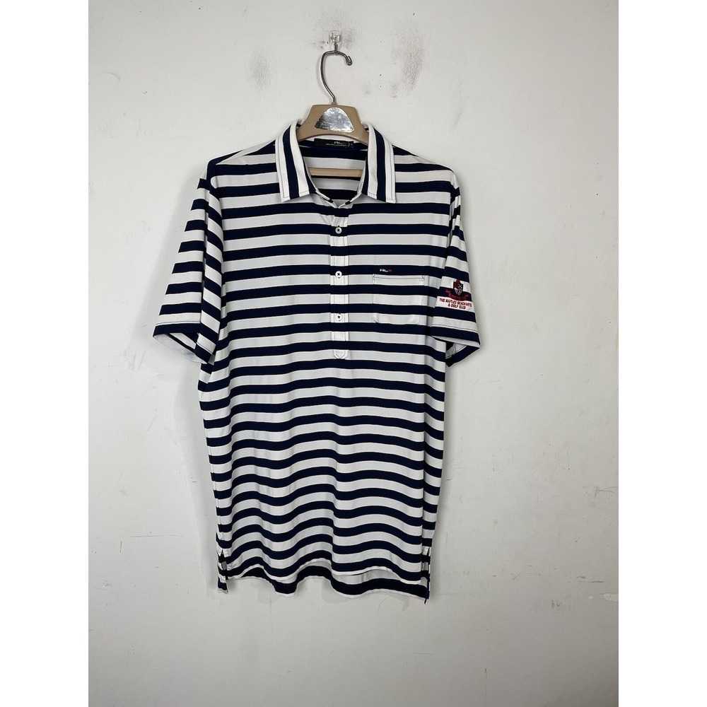 Ralph Lauren RLX‎ Men Polo Shirt XL Golf Preppy Old Money Wicking Country Club